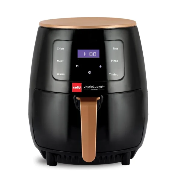 Cello Smart Digital Air Fryer 1400W, 4.5 Liter | Uses up to 90% less fat | Ideal for Fry, Grill, Roast & Bake
