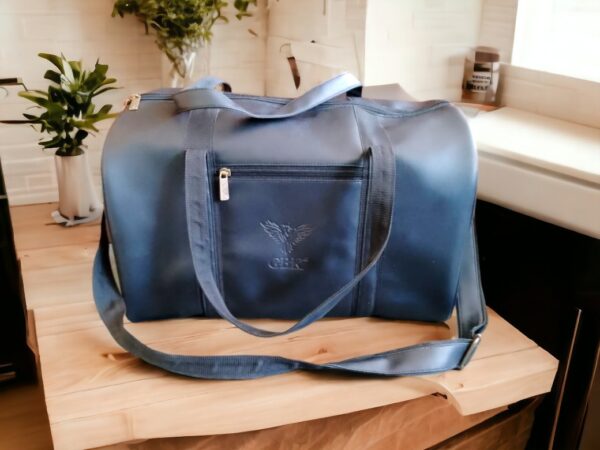 GBK Duffle Travel Bag With Shoulder Strap For Men & Women | Black Color