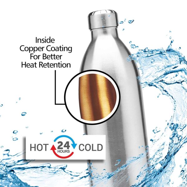 Milton Duo Dlx 1800 Vacuum Insulated Water Bottle with Jacket - Image 3
