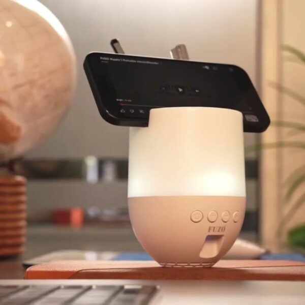 Fuzo Slumber 2.0  5 in 1: Speaker | White Noise | Ambient Light | Mobile Stand | Stationery Stand