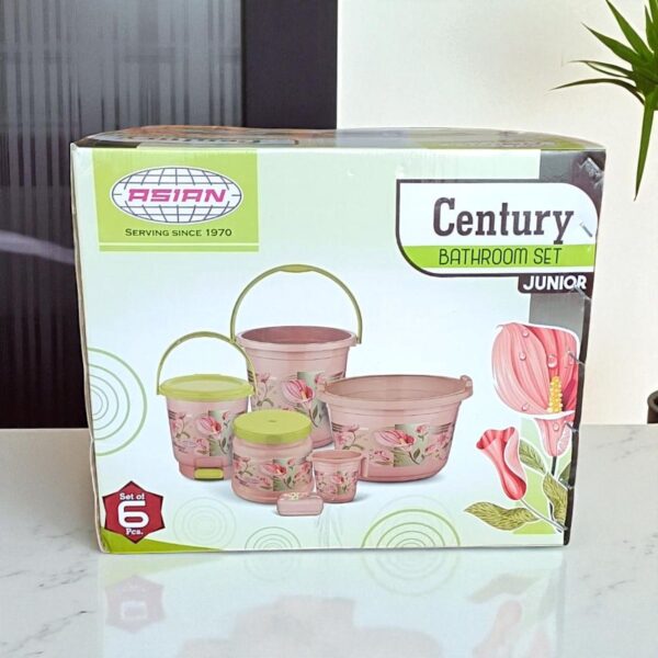 Asian Century Junior Bathroom Set 6 Pieces - Image 4
