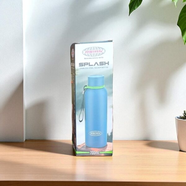 Asian Splash Stainless Steel Vacuum Insulated Water Bottle 700ml - Image 2