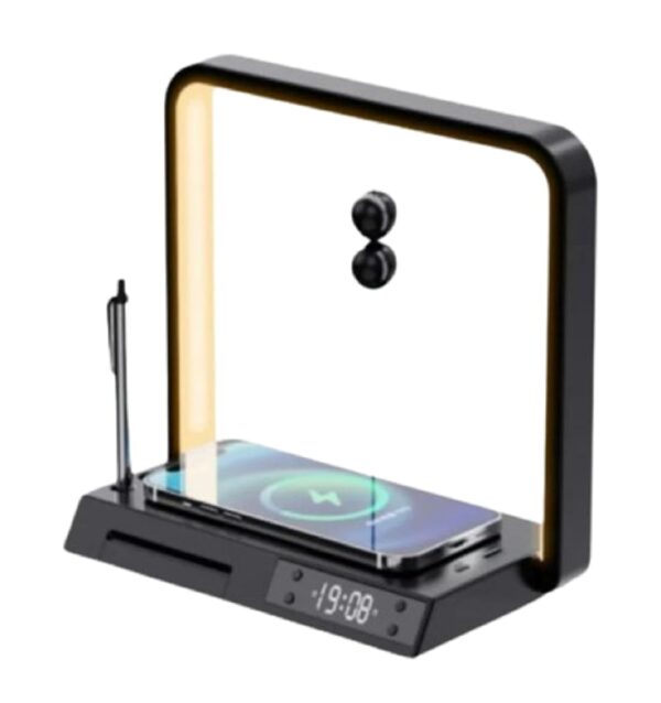 Fuzo Allure 2.0 Magnetic Lamp with Charger, Clock & Stand - Image 3