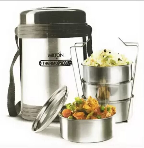 Milton Legend 4 Thermosteel Tiffin Box