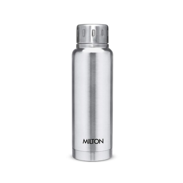 Milton Elfin Thermosteel Vacuum Bottle, 300ml, 24 Hr Hot and Cold | Silver