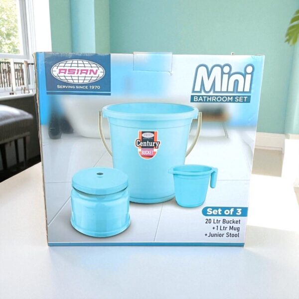 Asian Mini 3 Piece Bathroom Set - Image 2