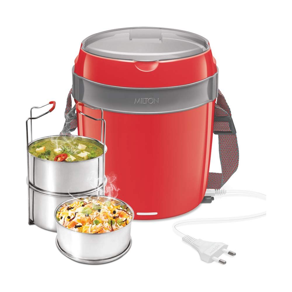 Milton New Futron 3 Containers Electric Lunch Box