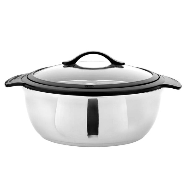 ASIAN Bright Star Galaxy Stainless Steel Casserole with Glass Lid - 2500ml - Image 5