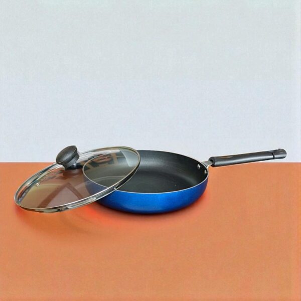 Hichef Fry Pan With Glass Lid 12 No. (2.6mm) - Image 2