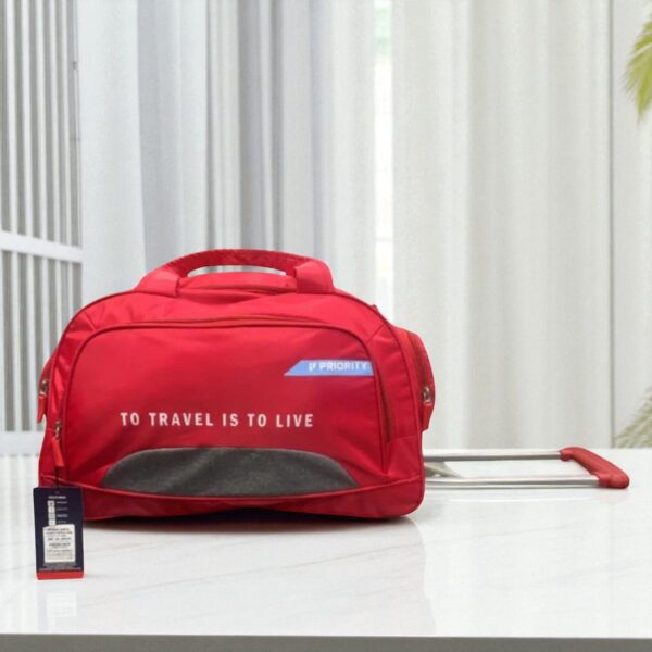 Priority Duffle Trolley Bag For Travel