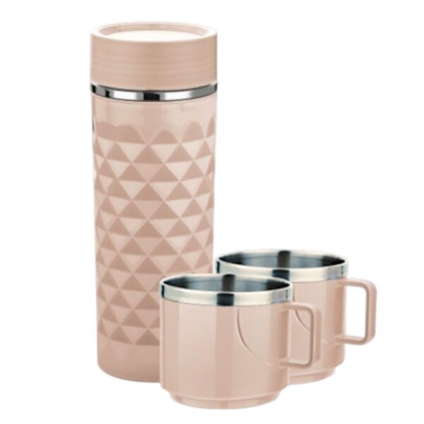 Asian Orion 3 Piece Combo Set - 1pc Insulated Flask and 2pc Cups