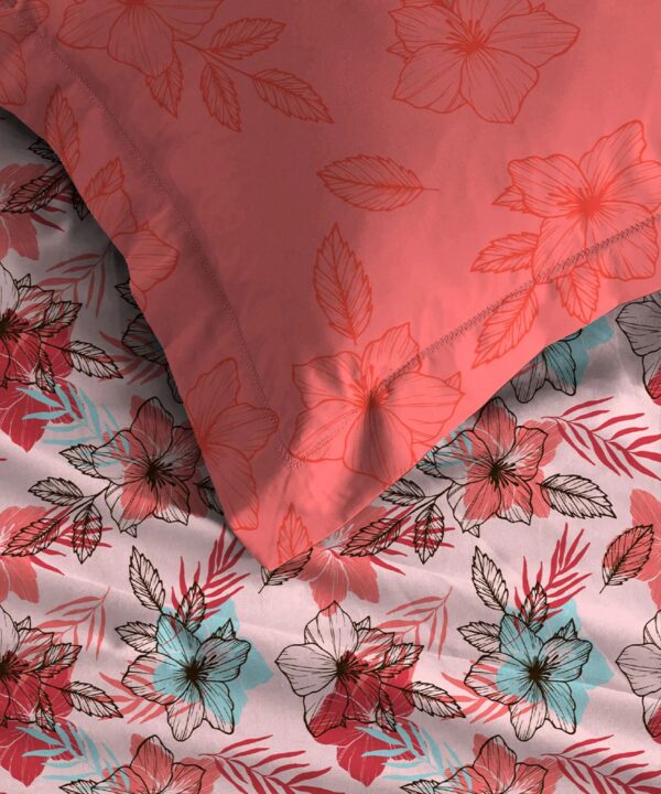 My Trident Moments Double Bedsheet With Pillow Covers - Image 3