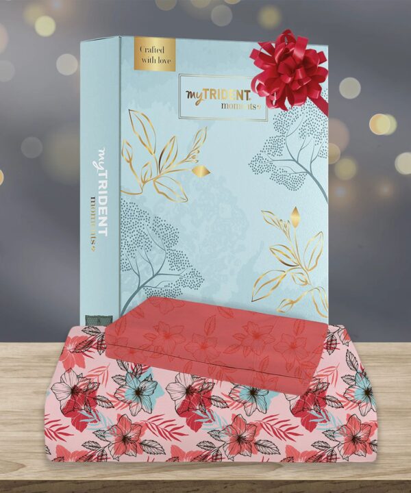 My Trident Moments Double Bedsheet With Pillow Covers - Image 4