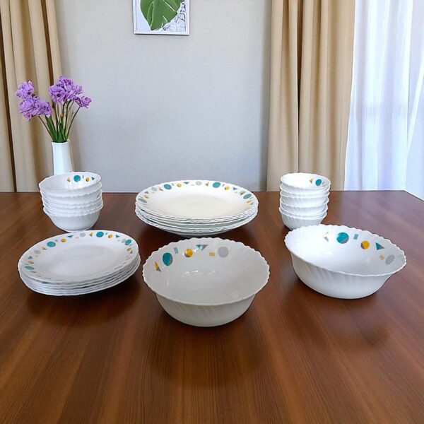 Arko Sparkle Series 27 Piece Dinner Set - Image 2