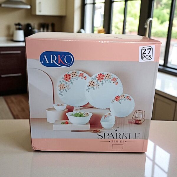 Arko Sparkle Series 27 Piece Dinner Set - Image 3
