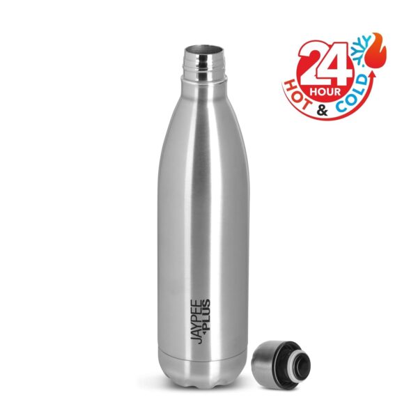 Jaypee Plus Alpha 1000 Stainless Steel Vacuum Insulated Water Bottle, 1000ml, Metallic - Image 4