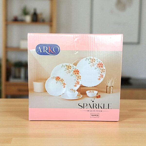 Arko Sparkle Series 18 Piece Dinner Set - Image 2