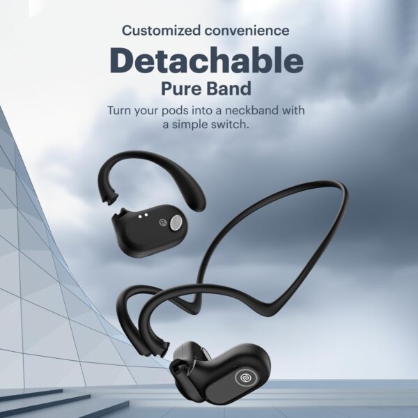 Noise Pure Pods Bluetooth Wireless Open Ear Earbuds with AirWave™ Technology - Image 2