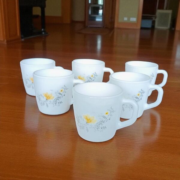 Arko Sparkle Series Noble 6 Piece Tea/Coffee Mug Set Medium 18cl - Image 3