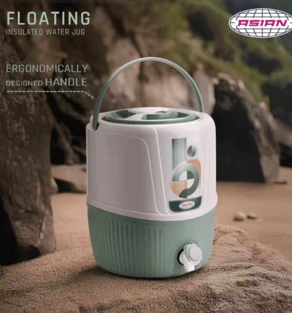 Asian Plastowares - Floating Insulated Water Jug 12 | 11 Ltr
