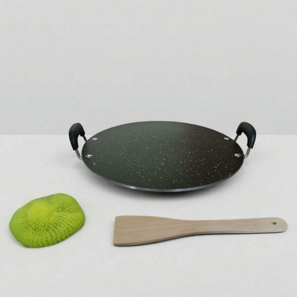 Hichef Flat Round Tawa 300mm (Thickness: 4mm) - Image 3