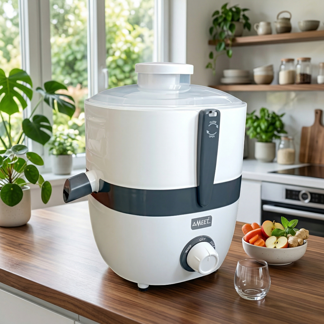 Ameet Nexon Electric Juicer Mixer Grinder 550W – Multi-Function Kitchen Appliance | Powerful Mixer for Grinding, Blending & Juicing - Image 2