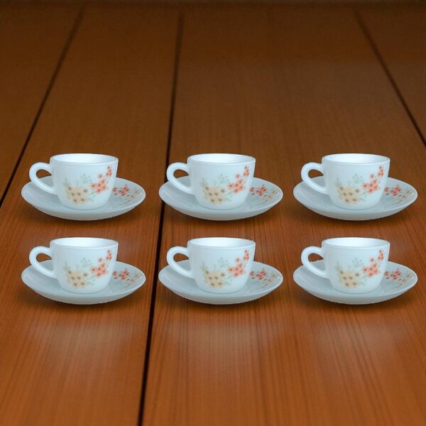 Arko Sparkle Series Vega 12 Piece Cup & Saucer Set 13cl