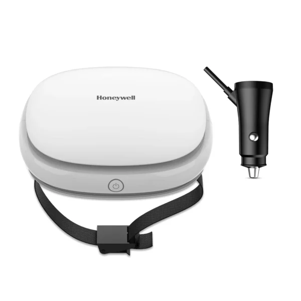 Honeywell Move Pure3 Car Air Purifier, Hepa filter & Formaldehyde which removes 99.9% dust & smoke