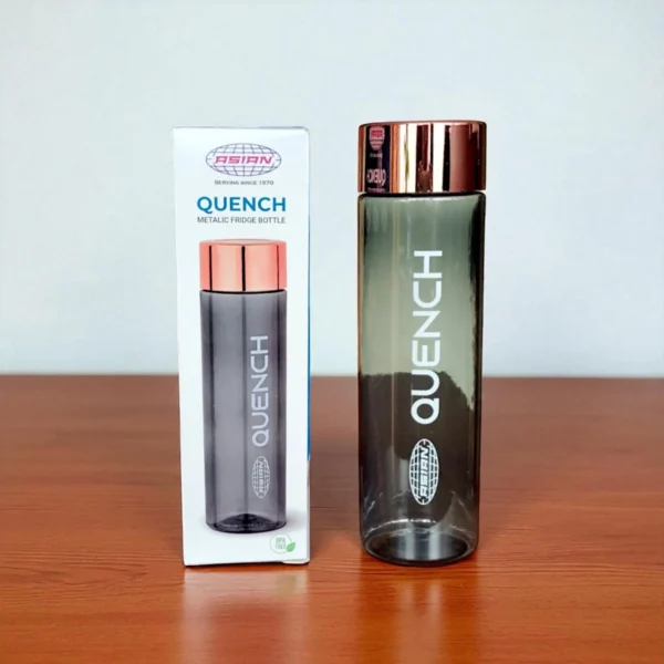 Asian Quench Metalic Plastic Fridge Water Bottle 1000ml - Image 3