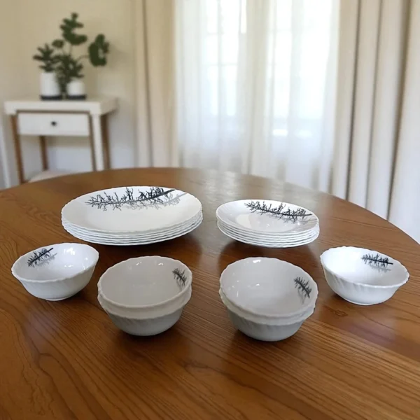Arko Sparkle Series 18 Piece Dinner Set