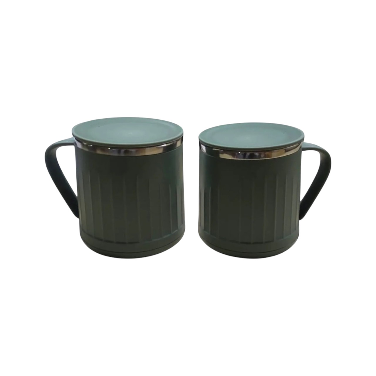 Jaypee KupKet 2+2 Coffee Mug Set with Lid 230ml | 2 Tea Coffee Mugs with Lids for Home Office Corporate Gift
