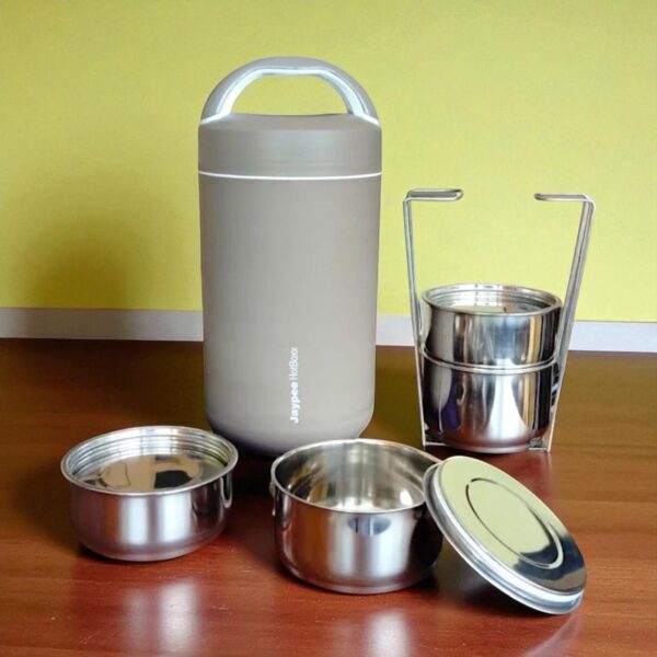 Jaypee HotBoxx Stainless Steel 4 Containers Tiffin Box - Image 2