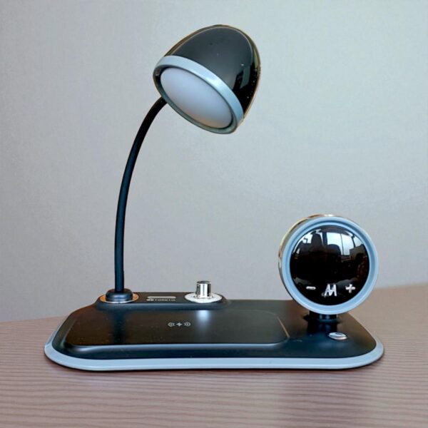 Toreto Smart Lite 15W Wireless Charger With Lamp & Alarm Clock - Image 4