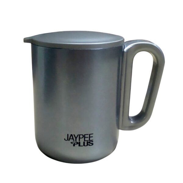 Jaypee Plus Joy 1 Piece Stainless Steel Double Wall Coffee Mug With Lid 200ml