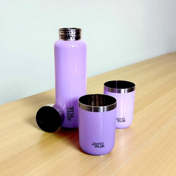 Jaypee Plus Nexon 3 Piece Gift Set (1pc Water Bottle - 720ml+ 2pc Glass) - Image 2