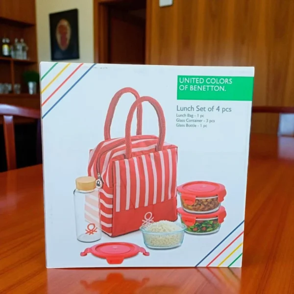 Bergner United Colors Lunch Set Of 4 Piece - Image 4