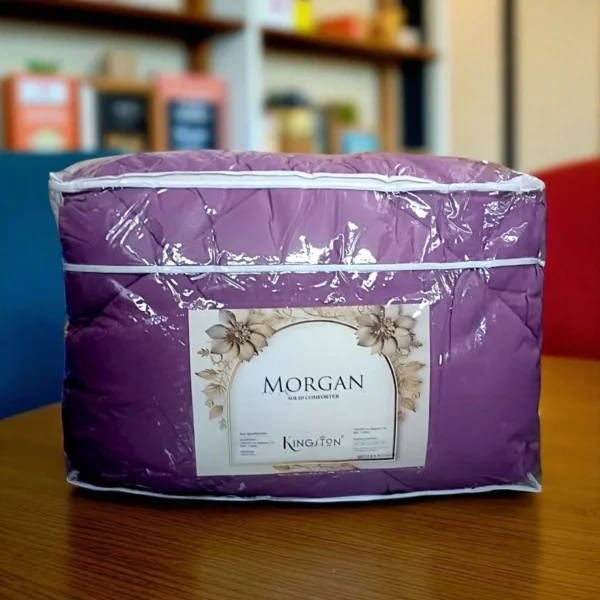Kingston Morgan Double Bed Solid Comforter - Image 4