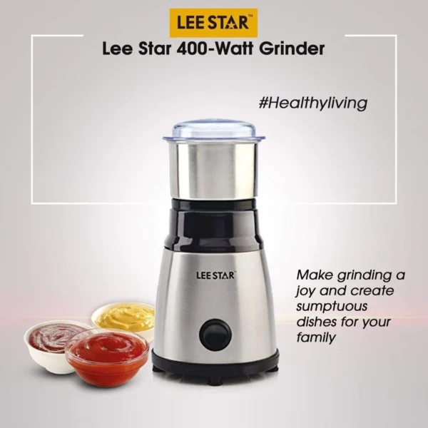 Lee Star LE-804 1 Jar 400W Grinder - Image 3