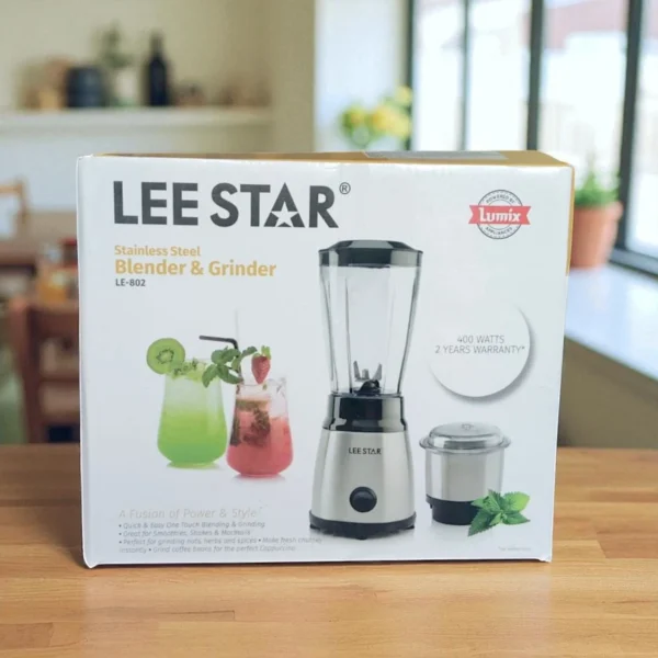 LEE STAR LE-802 Electric Blender Grinder Mixer 400W - Image 3