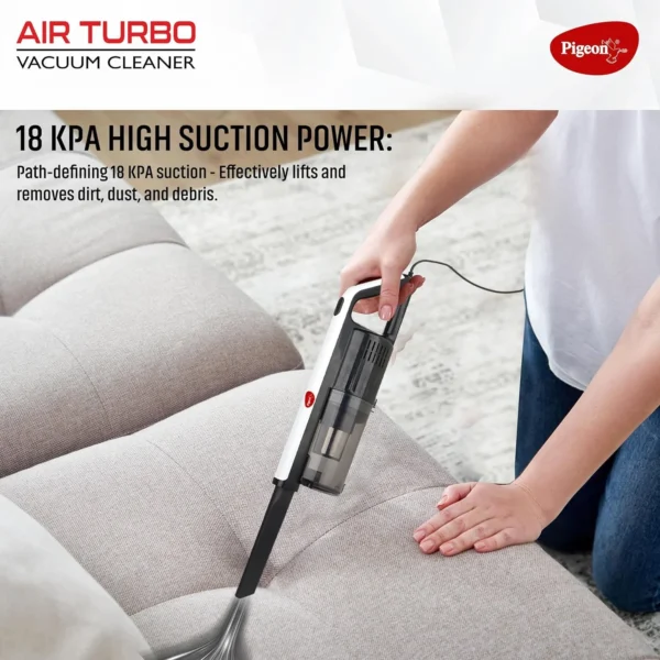 Pigeon Airturbo Handheld Dry Vacuum Cleaner for Home & Car 600W - Image 2