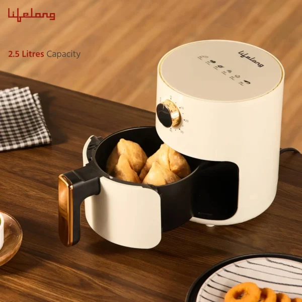 Lifelong Electric Air Fryer | 1 Year Warranty | 800W, 2.5L - Image 3