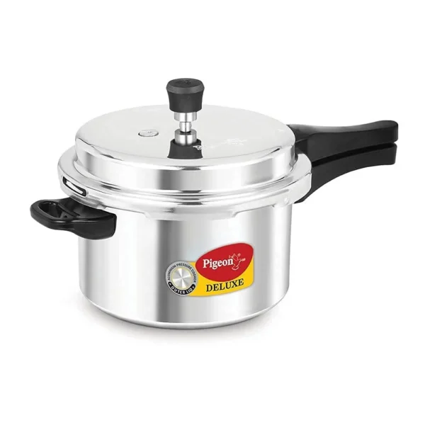 Pigeon Deluxe Aluminium Outer Lid Pressure Cooker - 5L