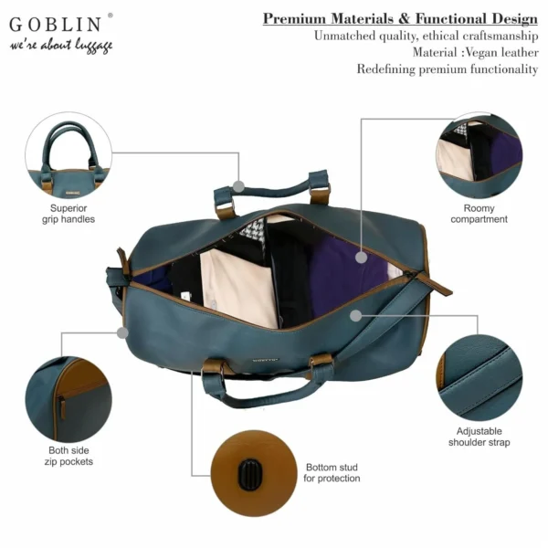 GOBLIN Terra Duffle Bag	With Shoulder Strap - Image 2