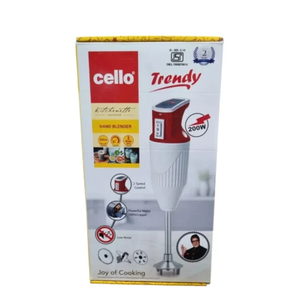 Cello Trendy Electric Hand Blender 200W - Image 2