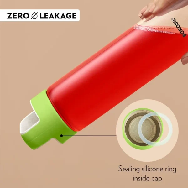 Borosil Neo Borosilicate Glass Water Bottle, 550ml - Image 3