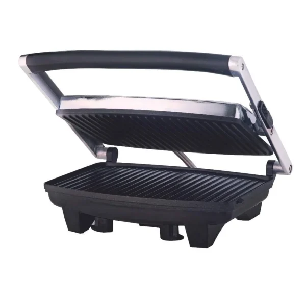 Borosil Jumbo Grill 1000 Watt Electric Sandwich Maker, 2 Slice - Image 2