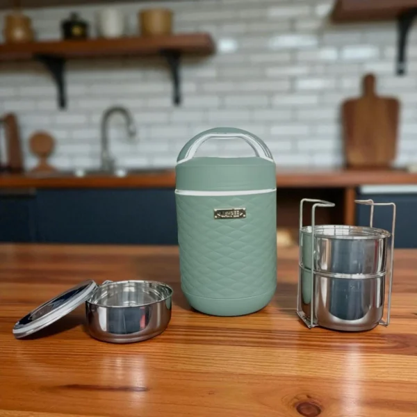 Jaypee Luxboxx 3 Stainless Steel Containers Insulated Tiffin Box - Image 2