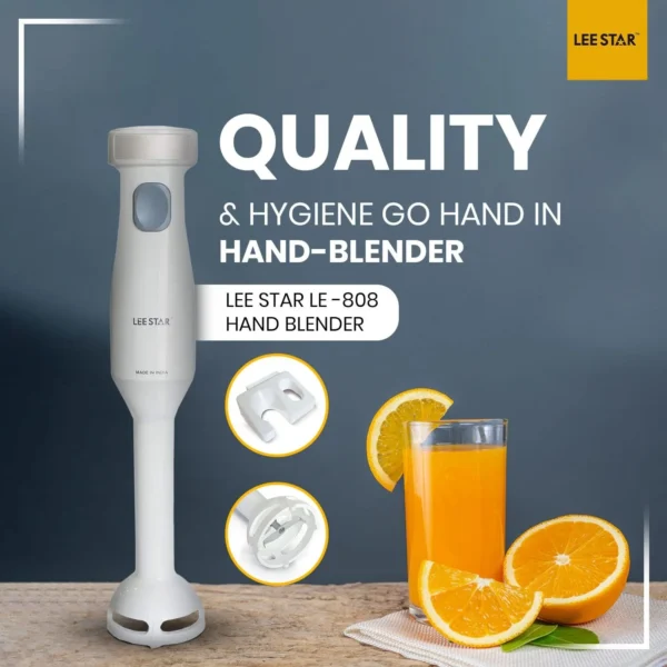 LEE STAR LE-808 250 Watts Electric Hand Blender - Image 2