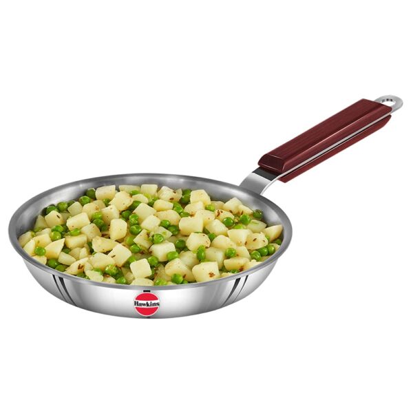 Hawkins Tri-Ply SSF20 Stainless Steel Frying Pan - 20cm