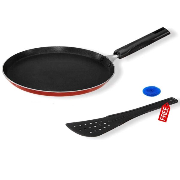 Orange Nonstick Dosa Tawa, 305mm, Thickness - 2.6mm (DT14)